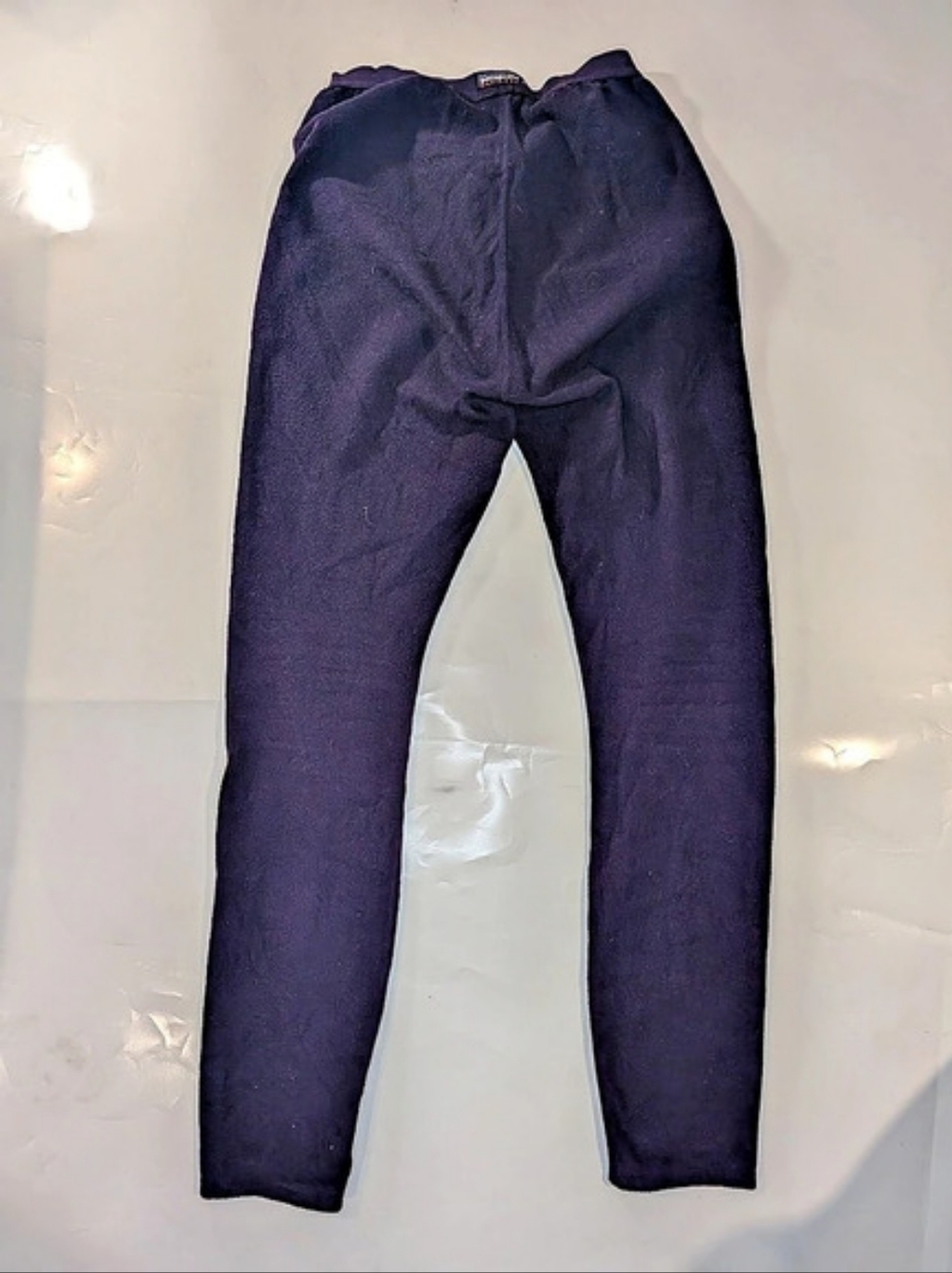 Vintage Patagonia Capilene Fleece Base Layer Pants Dark Purple Size Small